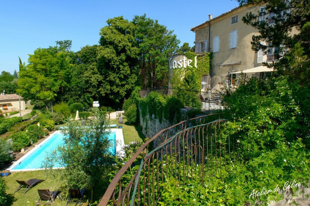 Отель Le Castel Du Mont Boise Montboucher-sur-Jabron Экстерьер фото