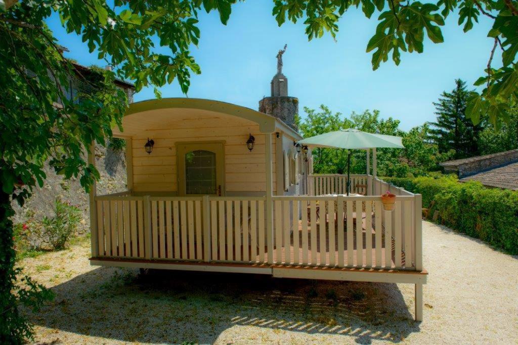 Отель Le Castel Du Mont Boise Montboucher-sur-Jabron Экстерьер фото